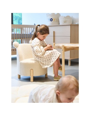 Silla para niños teddy crudo