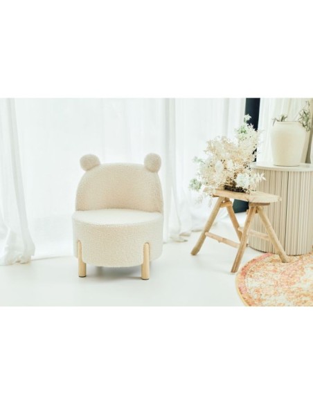 Silla para niños teddy crudo