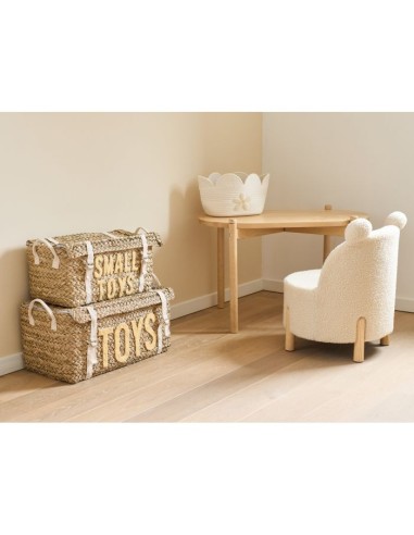 Silla para niños teddy crudo