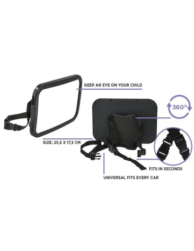 Espejo orientable coche