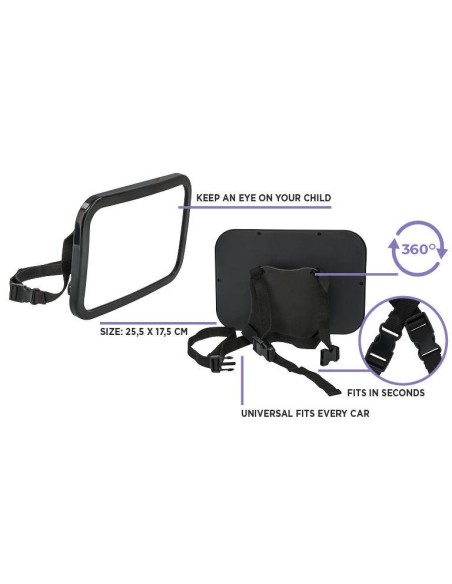 Espejo orientable coche