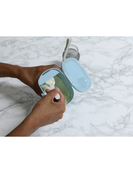 Dosificador leche en polvo blue