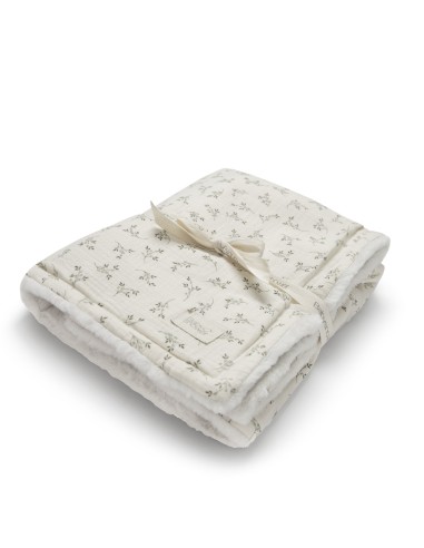 Manta polar large olive bloom