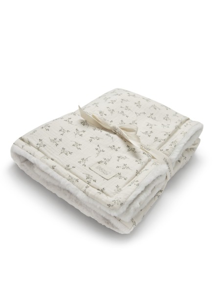 Manta polar large olive bloom