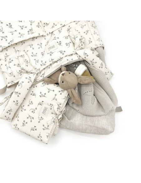 Bolsa de carrito sophie olive bloom canvas