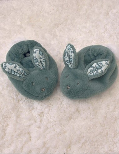 Set zapatillas y doudou sage