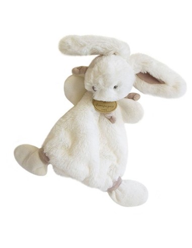 Doudou conejito bonbon taupe