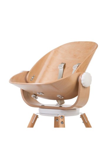 Asiento para recién nacidos Evolu madera/blanco