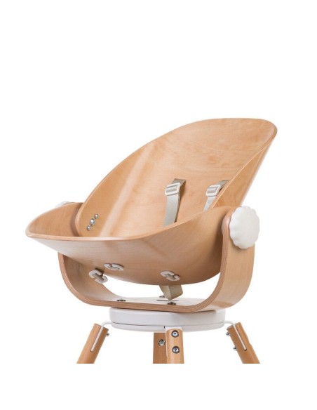 Asiento para recién nacidos Evolu madera/blanco