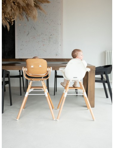 Asiento para recién nacidos Evolu madera/blanco