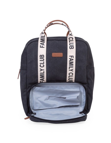 Mochila family club signature canvas black