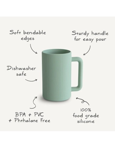 Taza de enjuague solid shifting sand