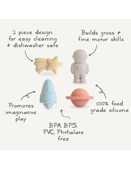 Juego de baño space solid multi