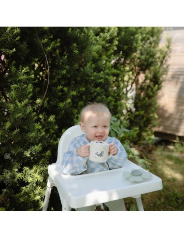 Taza para snack silicona print whales