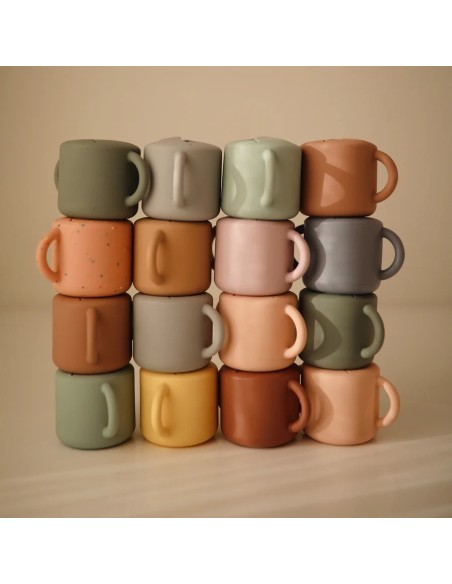 Taza para snack silicona print whales