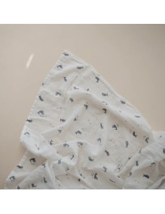 Muselina print whales 2