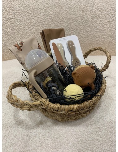Cesta regalo jungle brown