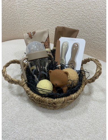 Cesta regalo jungle brown