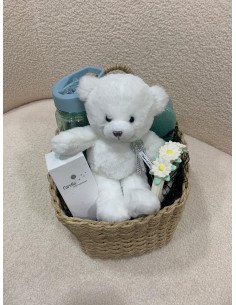 Cesta regalo shiny turquoise 2