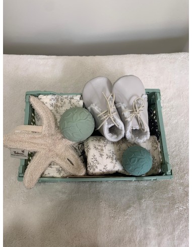 Cesta regalo nature green