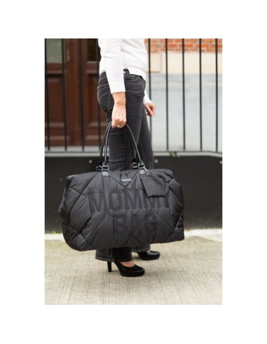 Mommy bag puffered black