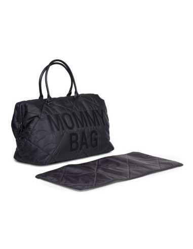 Mommy bag puffered black