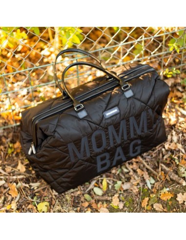 Mommy bag puffered black