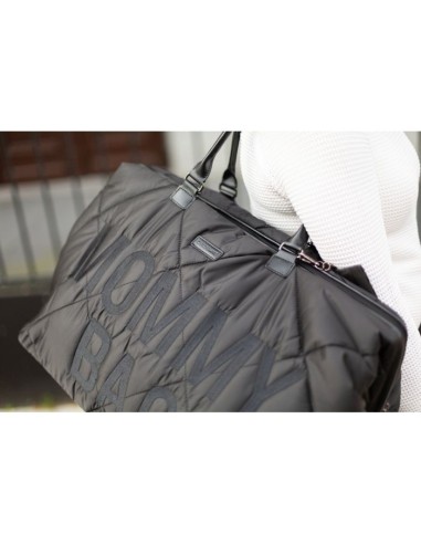 Mommy bag puffered black