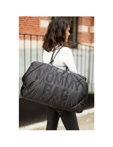 Mommy bag puffered black
