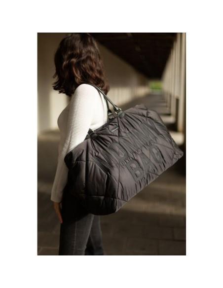 Mommy bag puffered black