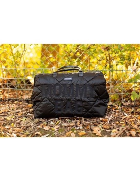 Mommy bag puffered black