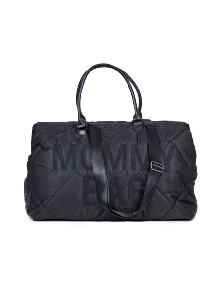 Mommy bag puffered black