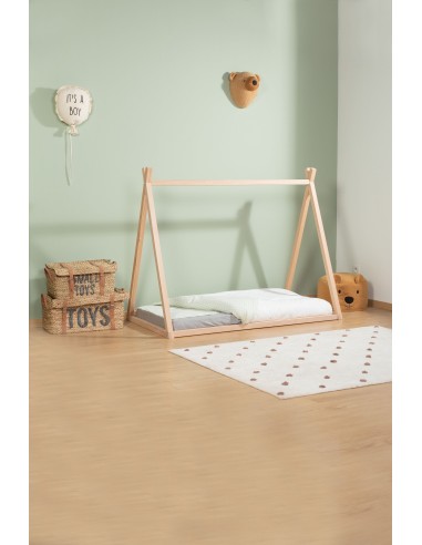 Set 2 cestas de almacenaje ratán