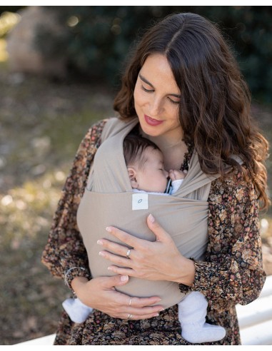 Fular portabebé taupe