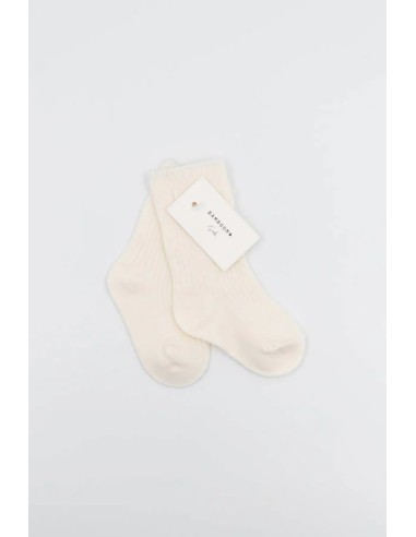 Calcetines acanalados panna