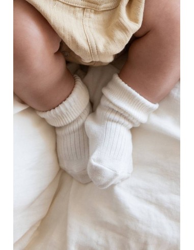 Calcetines acanalados panna