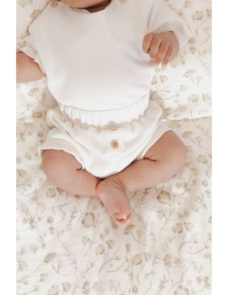 Cubrepañal pure summer offwhite