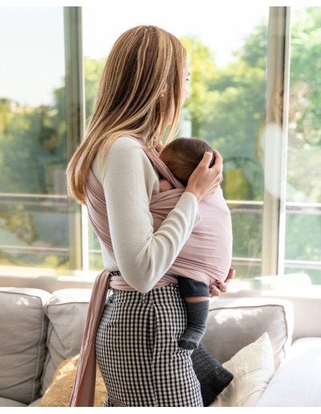 Fular portabebé rose