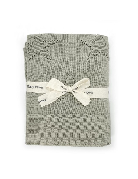 Manta tricot star dune