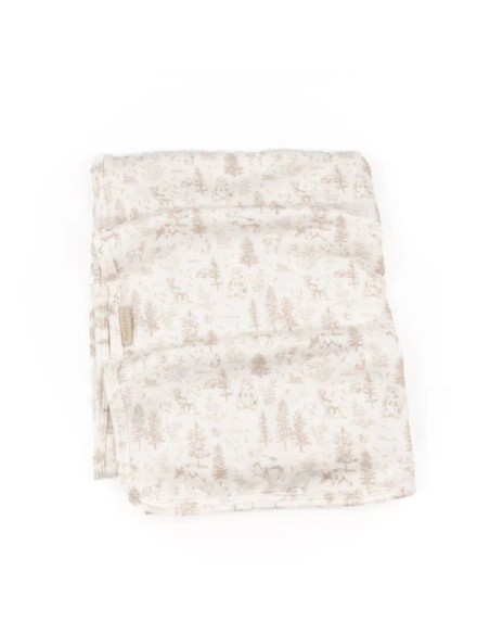 Manta bebé woodland