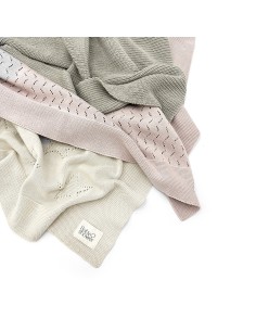 Manta tricot star nude 2