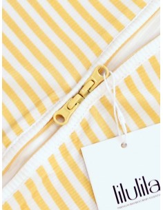 Pijama con cremallera yellow stripes 2