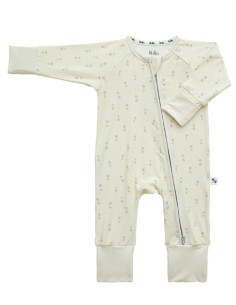 Pijama con cremallera tulips