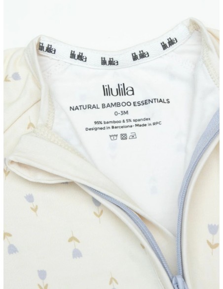 Pijama con cremallera tulips