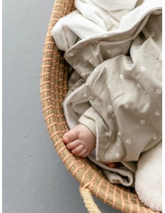 Mantita de bambú footprint