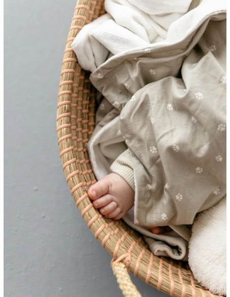 Mantita de bambú footprint