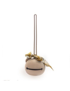 Funda chupetes silicona teddy beige