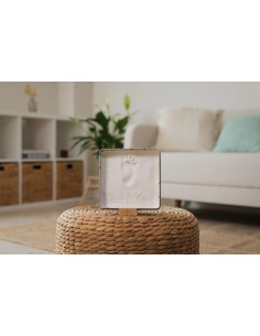 Caja huellas de bebé pretty hearts