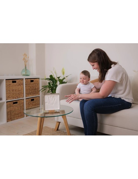 Caja huellas de bebé pretty hearts