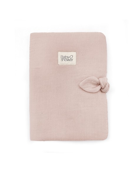 Portadocumentos knot nude powder